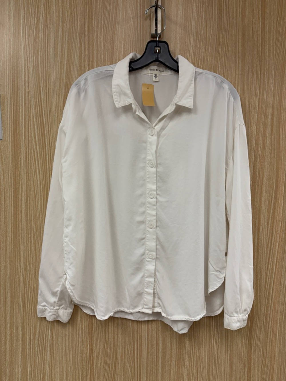 Cloth & Stone White Blouse Size Large